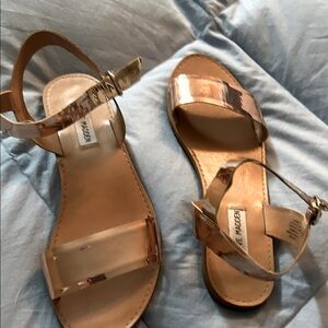 Steve Madden Tan Strappy Sandals